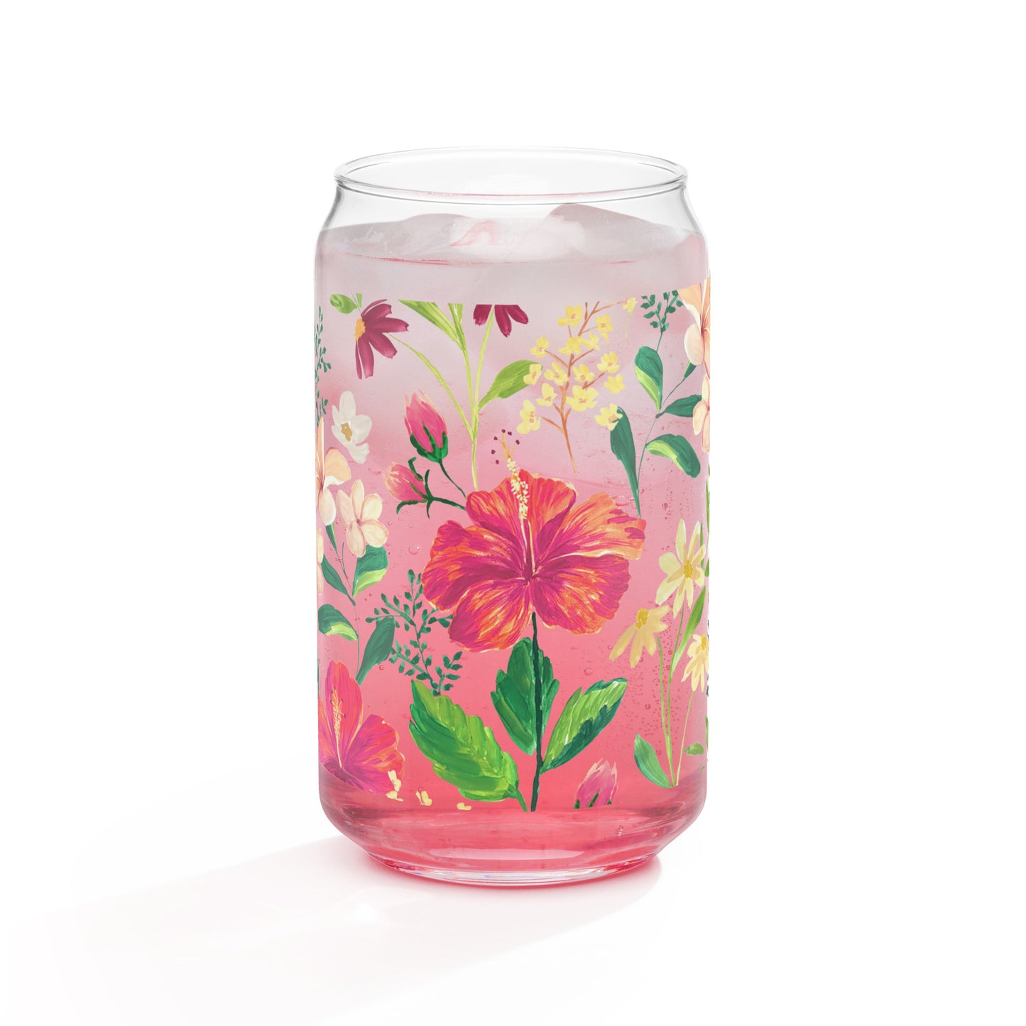 drinkware-glass-tumbler-16-oz-floral-tropical-drink