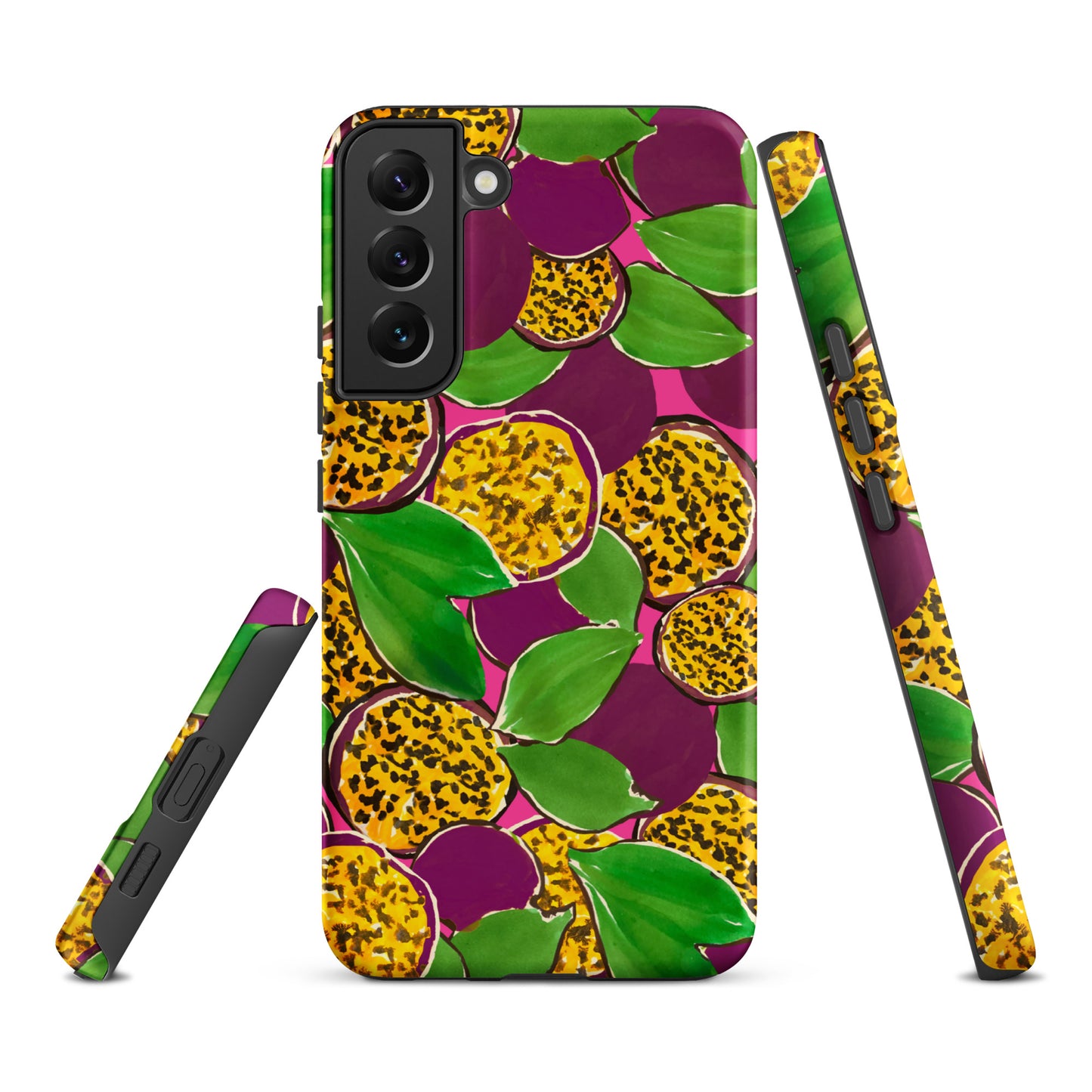 tropical-passionfruit-samsung-phone-case-purple-green-yellow
